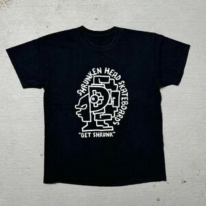 Shrunken Head Skateboards Tee Size Large